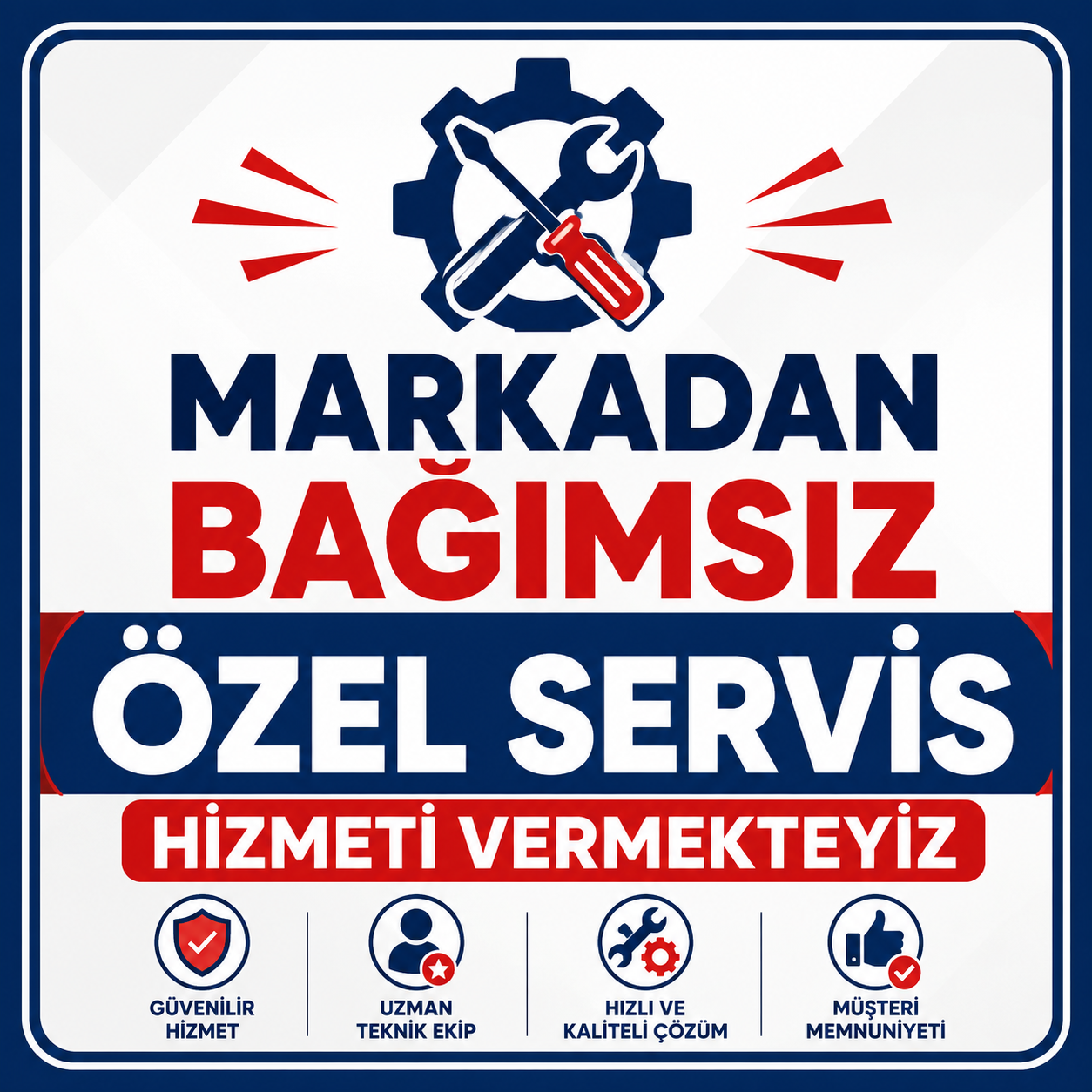 Çerkeş Kurtlar Teknik Servisi markadan bağımsız özel servis hizmeti